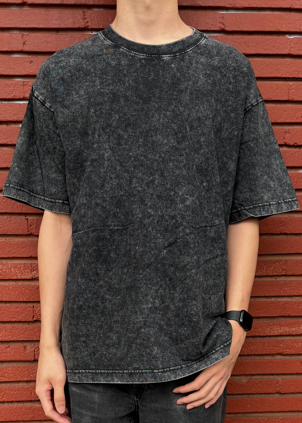 GWM Boxy Mid weight vintage Acid wash T shirts