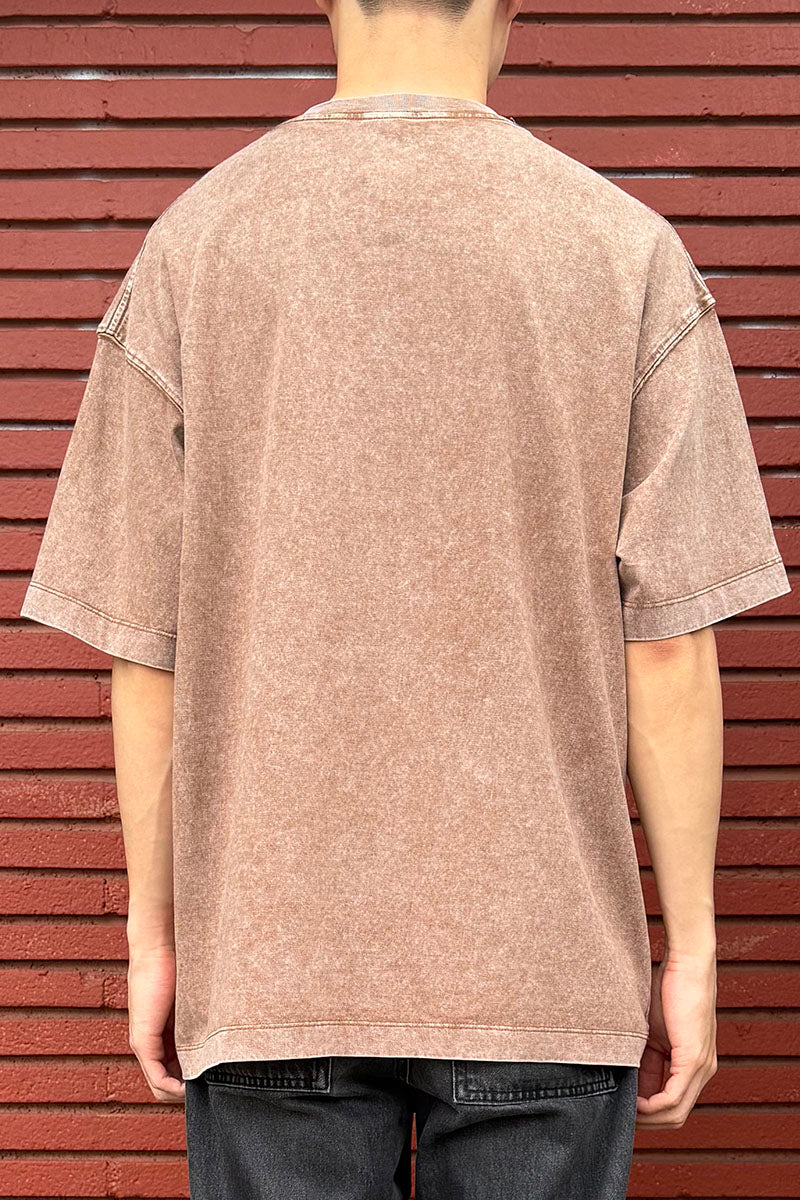 GWM Boxy Mid weight vintage Acid wash T shirts