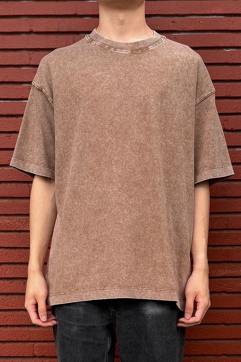 GWM Boxy Mid weight vintage Acid wash T shirts