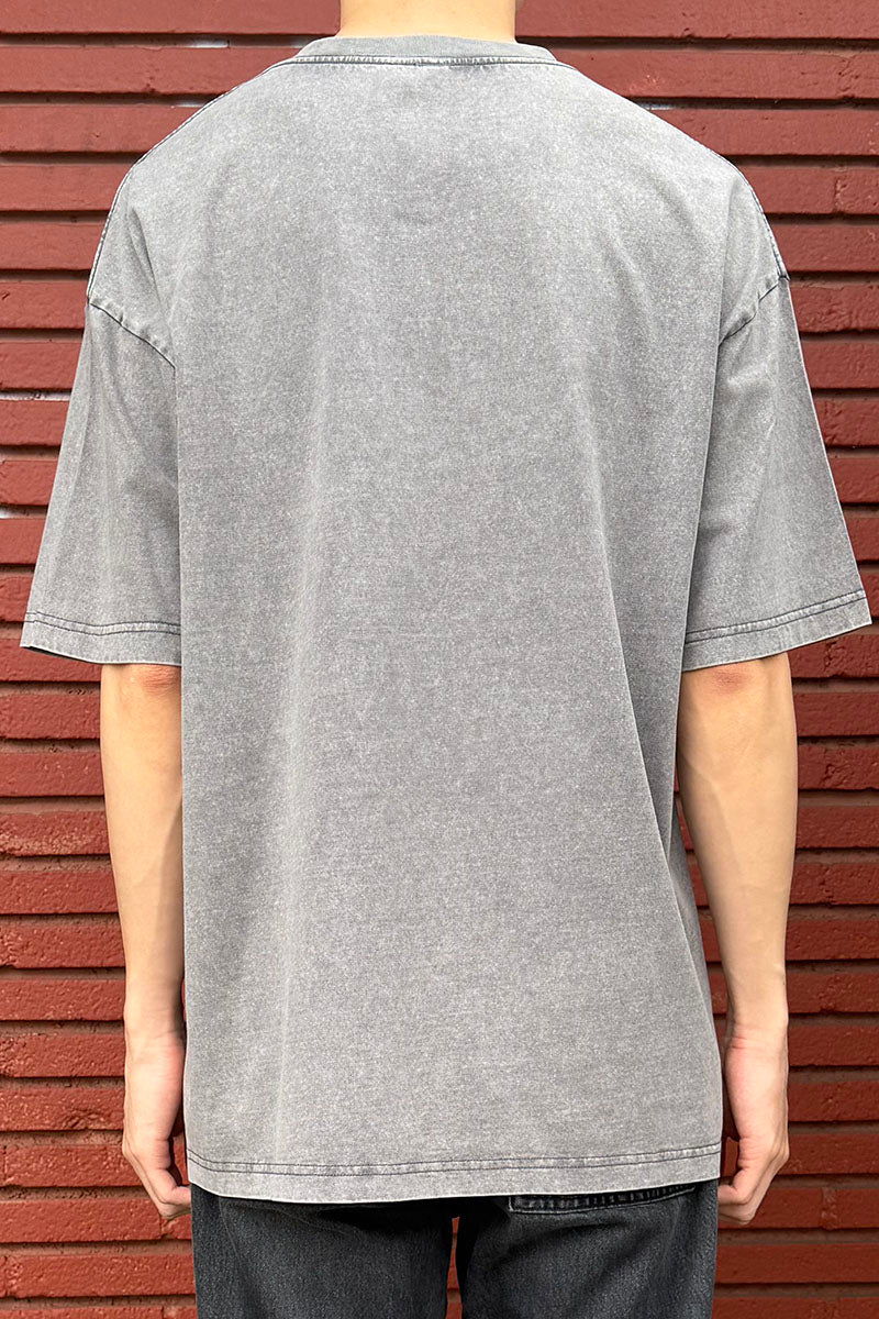 GWM Boxy Mid weight vintage Acid wash T shirts