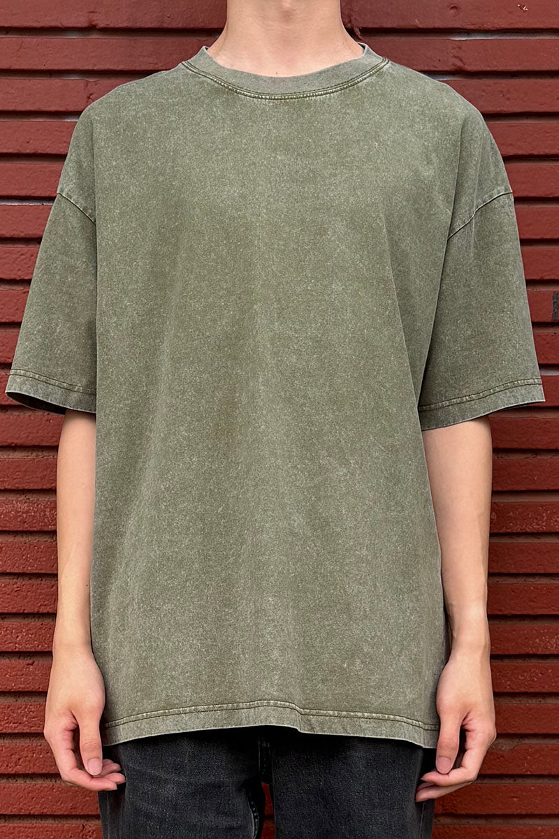 GWM Boxy Mid weight vintage Acid wash T shirts