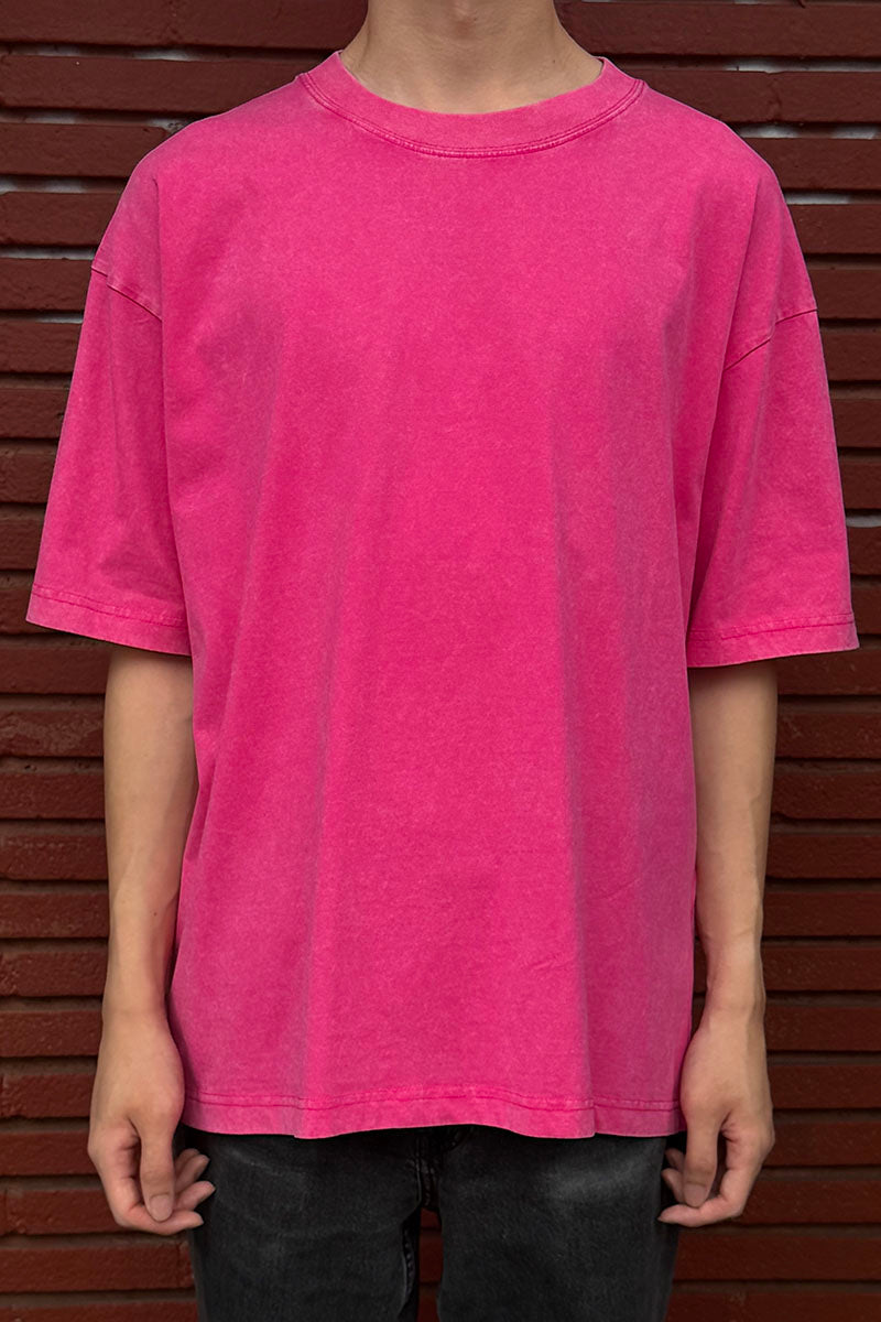 GWM Boxy Mid weight vintage Acid wash T shirts